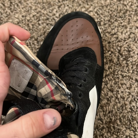 Burberry Men’s Sneakers Shoes Size 46 12 - Picture 7 of 9